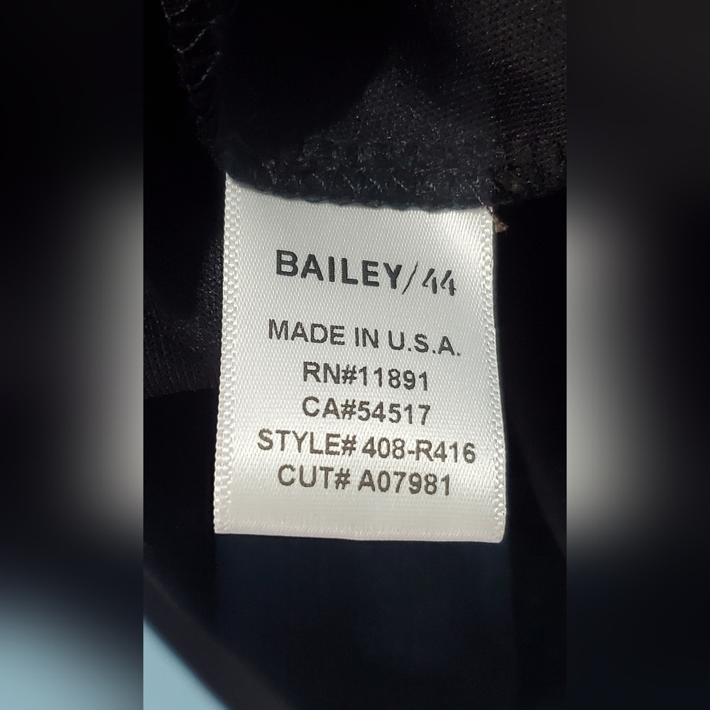 Bailey 44 velvet Princess Chocolate Brown wrap dress Size Medium - Picture 9 of 10